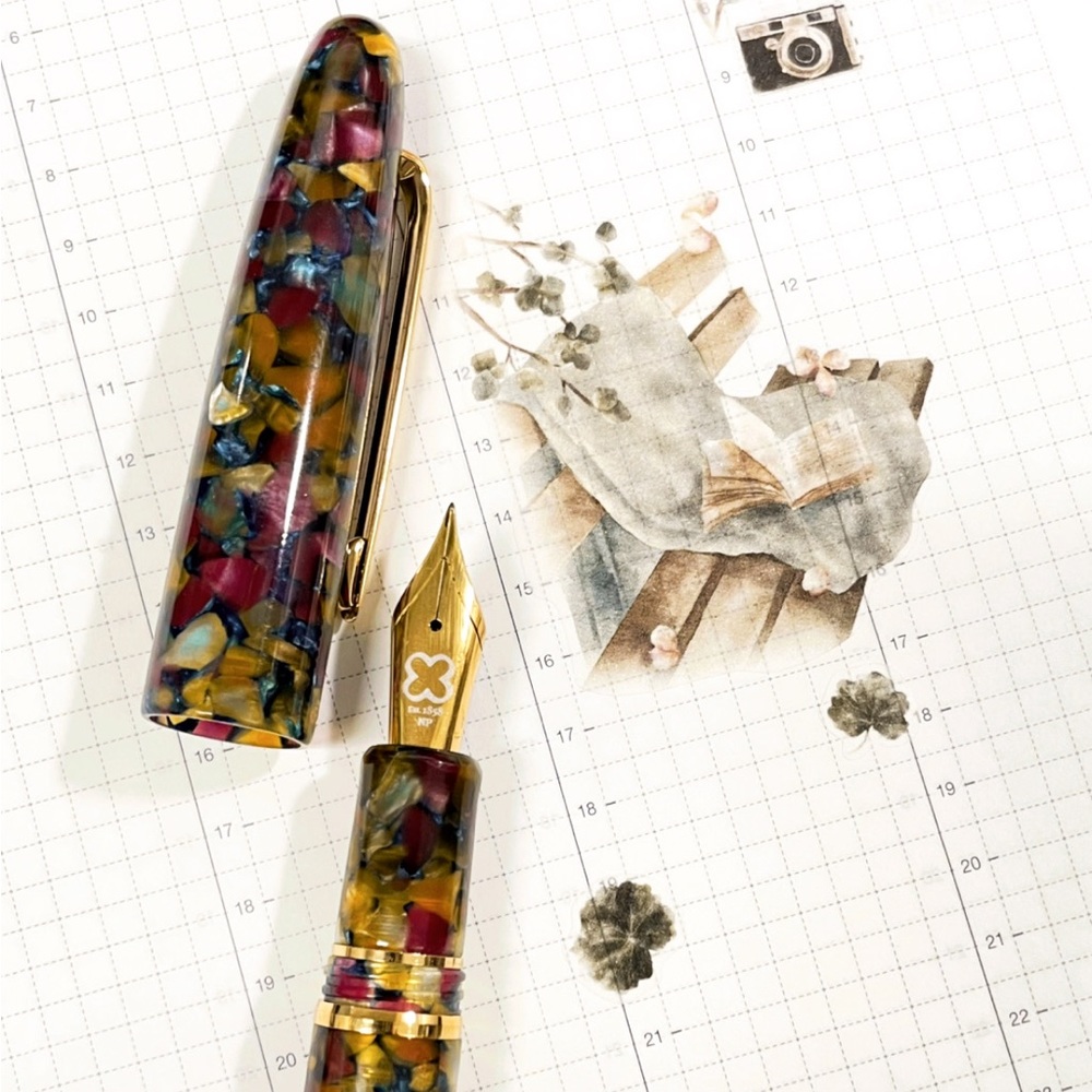 Esterbrook Estie Botanical Gardens Fountain Pen Gold Needle Point